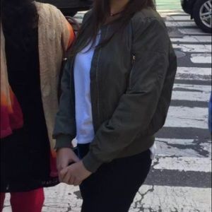 Forever 21 bomber jacket